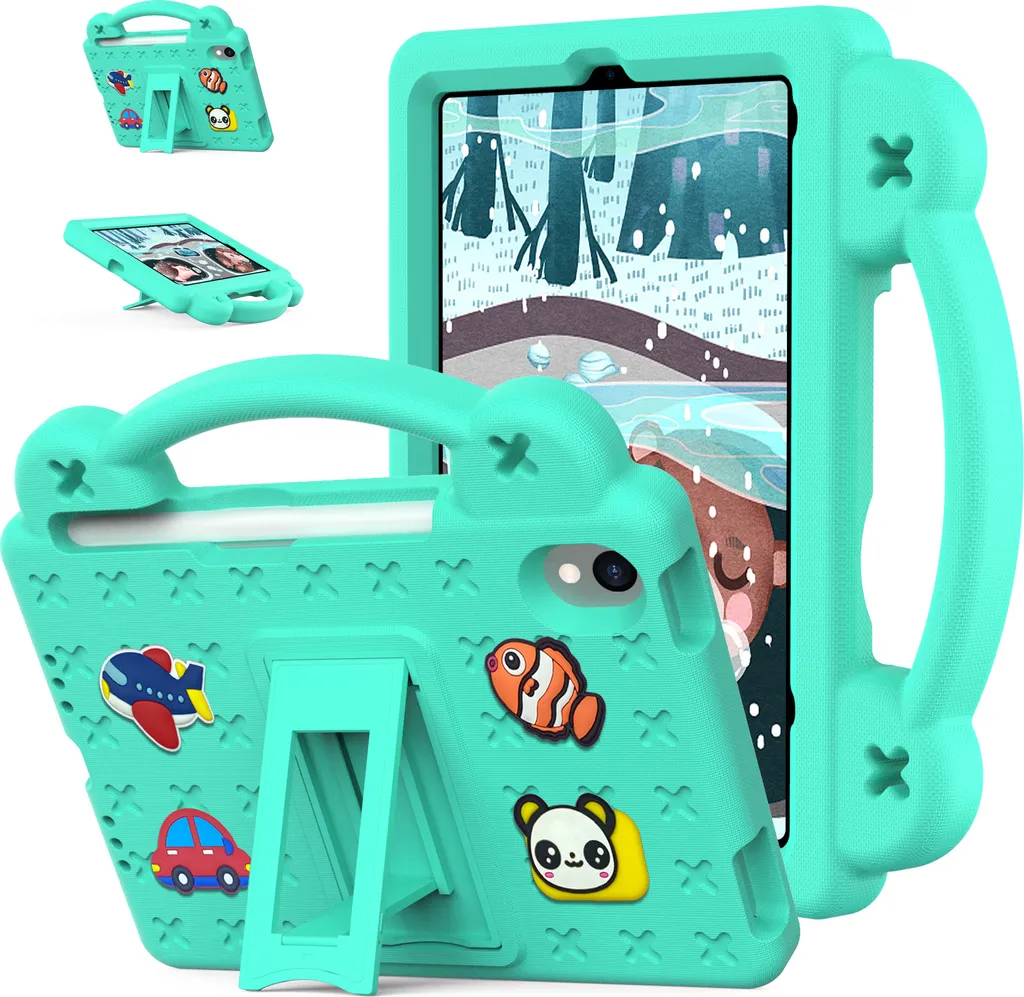 Offerta Custodia iPad mini 6 Bambini Verde Antiurto con Supporto
