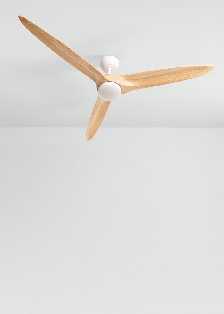 WIND CENTURY - Deckenventilator 40W leise Ø152 cm 100% Holz
