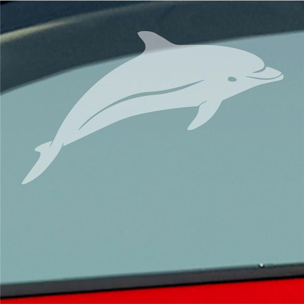 Auto Aufkleber Delphin Delfin Fisch Tier