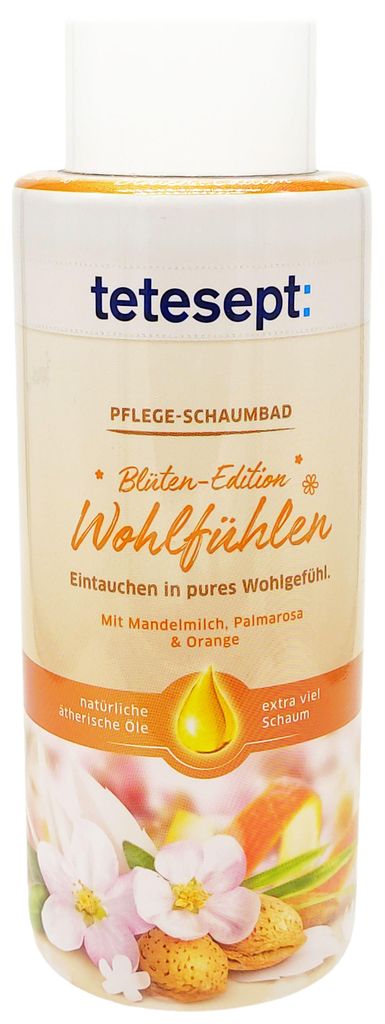 tetesept Schaumbad WOHLFÜHLEN 500ml Blüten Mandeldrink Produktbild 