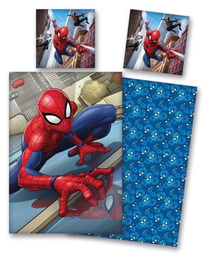 Juego de sábanas de Spiderman, 80 x 80 cm + 135 x 200 cm, Imagen del producto 