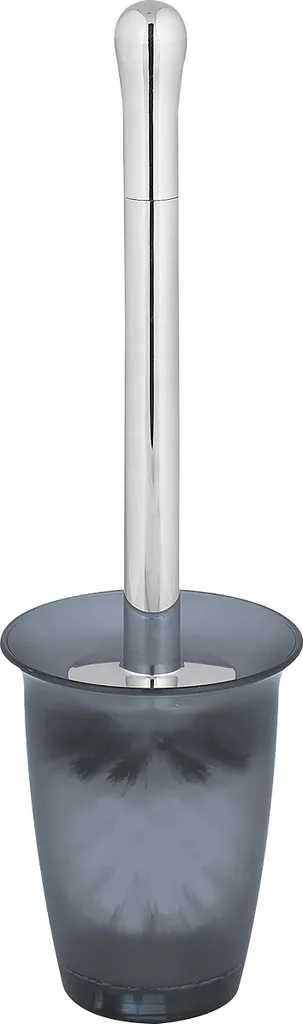 Brosse toilette Spirella Toronto polystyrène gris robuste 38,5cm