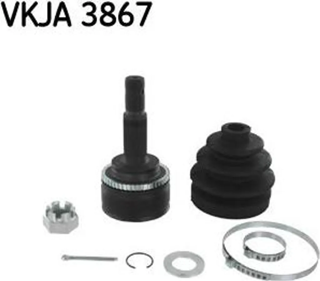 Joint homocinétique de transmission SKF pour Toyota Avensis série VKJA