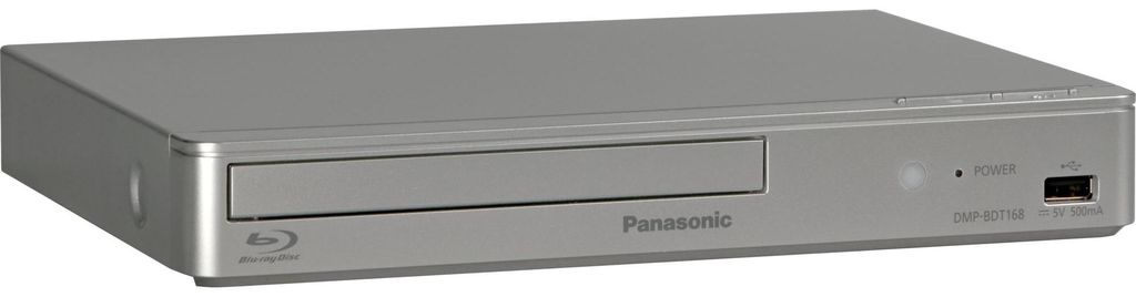 Panasonic DMP-BDT168EG Blu-ray-speler, zilver Productafbeelding 