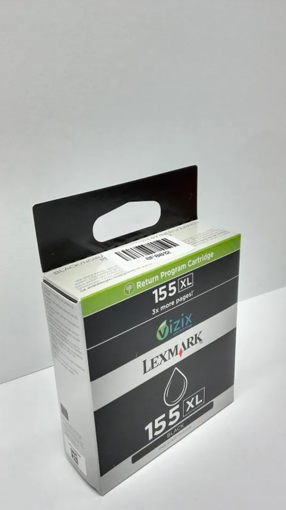 Cartouche d'encre Lexmark 155XL à grand rendement noir intense