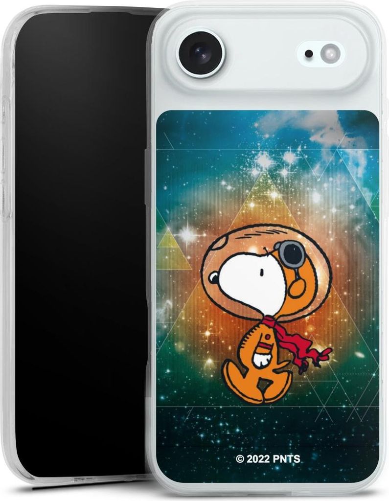 DeinDesign Slim Hülle für Apple iPhone Air Silikon Case Ultra Dünn Handyhülle Astronaut Offizielles Lizenzprodukt Snoopy