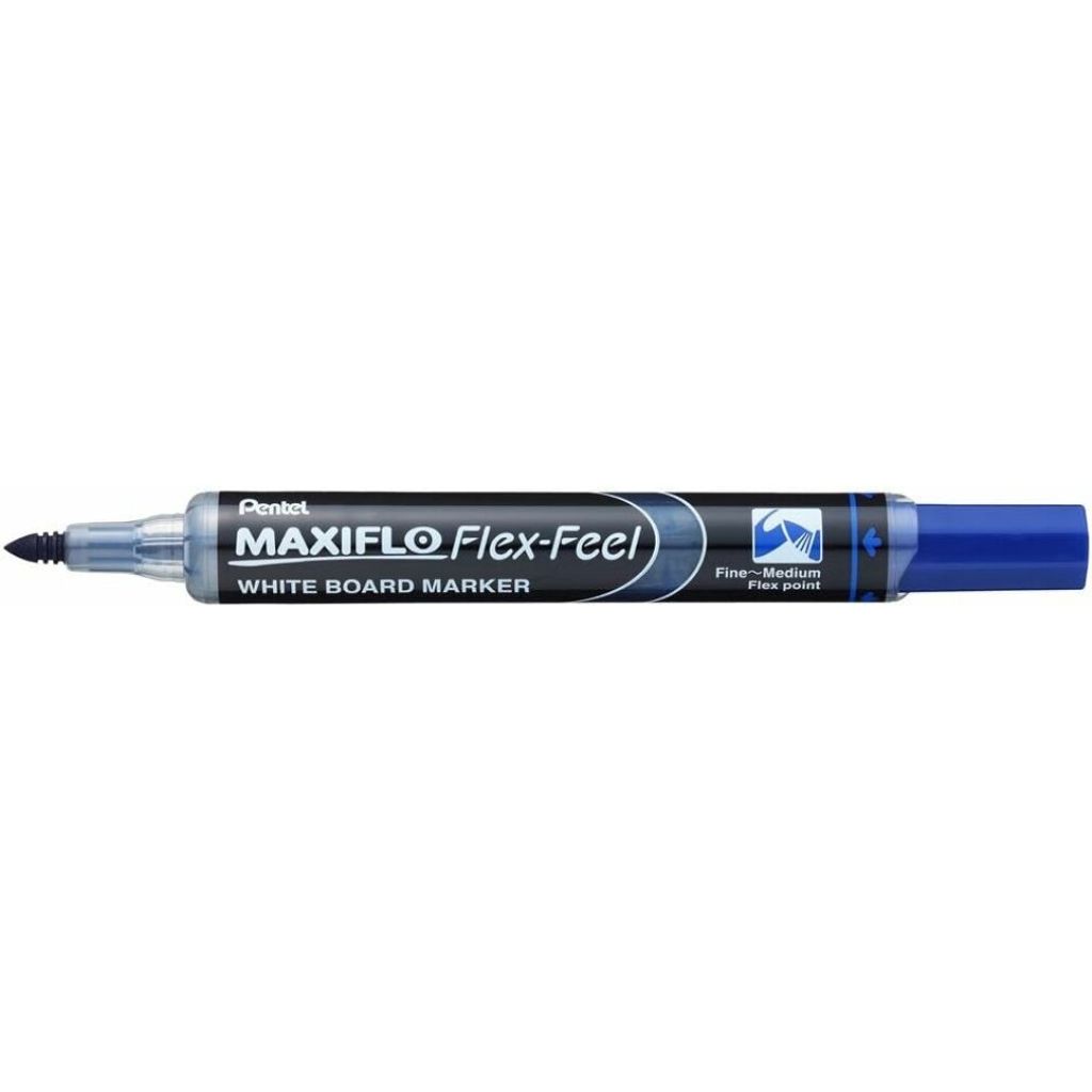 Pentel MWL5SBF-CX, 12 Stück(e), Blau, Pinselspitze, Blau, Polypropylen (PP), Rund