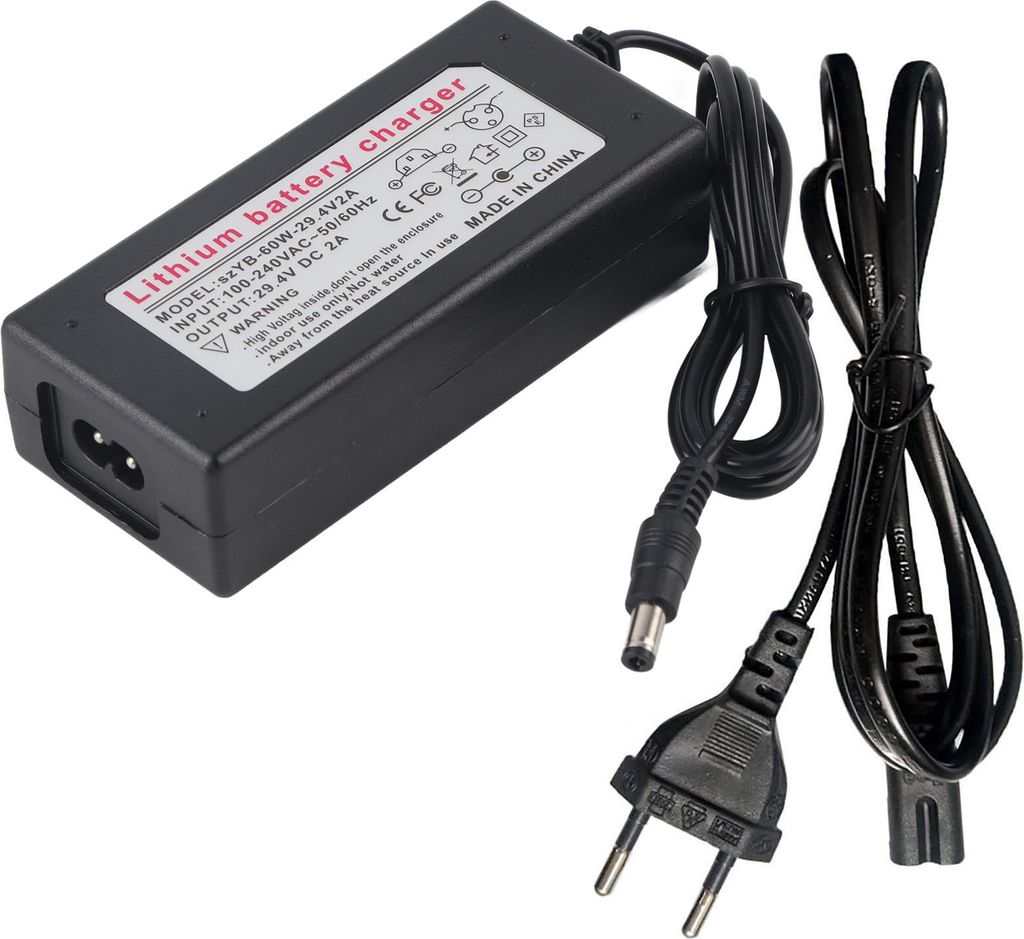 29,4 V 2000 mA in fibra di carbonio per caricabatterie a Immagine del prodotto 
