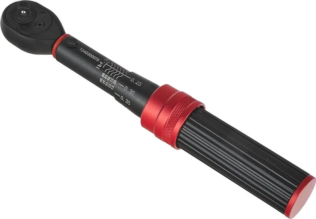 Clé dynamométrique de précision 1/4" 1-6Nm pour serrage de haute qualité