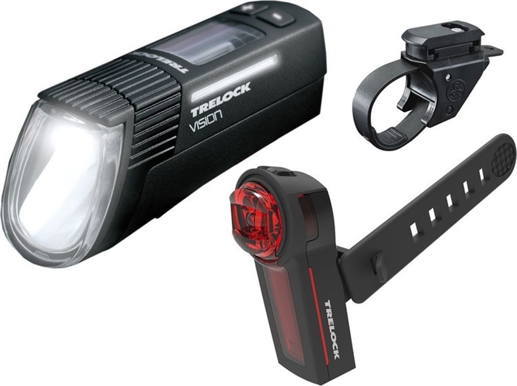 Trelock LED-Akku-LeuchtenSet VectorSignal Vision LS 760/ Produktbild 