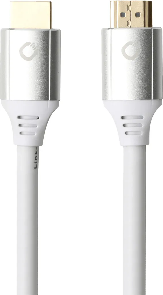 Câble HDMI Oehlbach 8K pour Console PS5 et Xbox Series - 2m Blanc Magic
