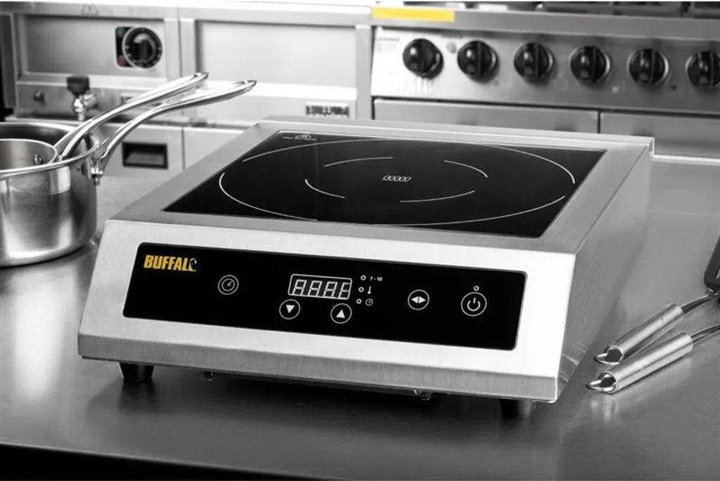 Plaque de cuisson à induction Buffalo usage intensif série 3000W Inox - 11