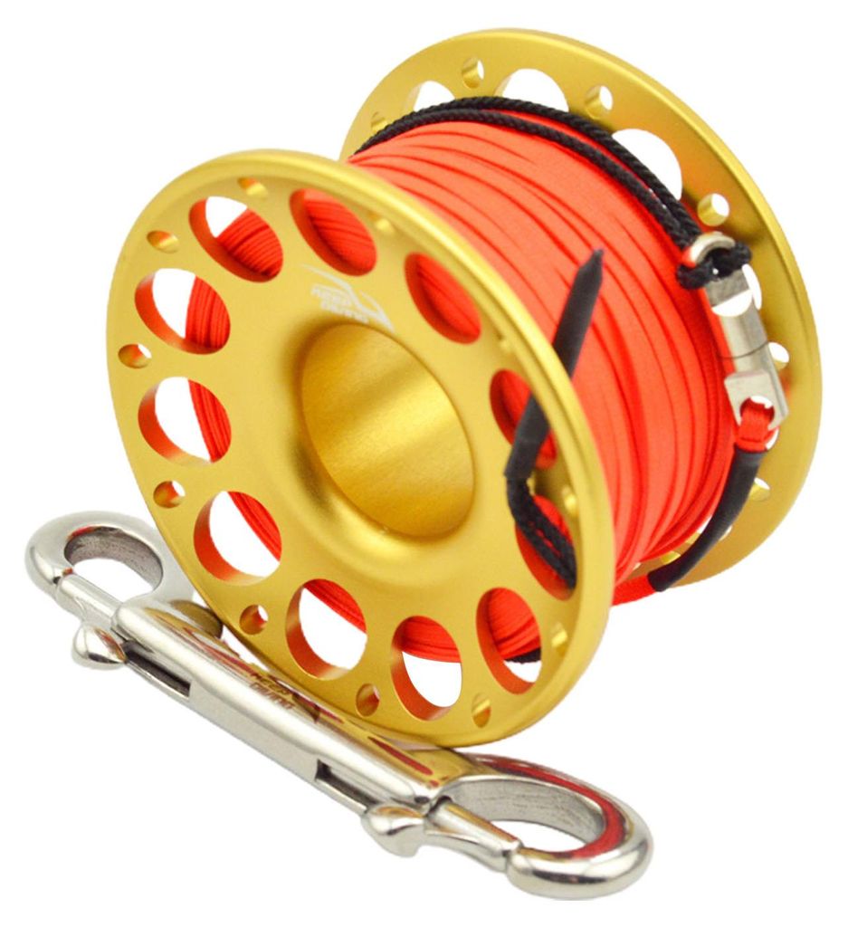15m/30m FXL-952 Fingerrolle mit hoher Festigkeit und Doppelhakenkopf, lange Lebensdauer, professionelle Fingerrolle zum Tauchen