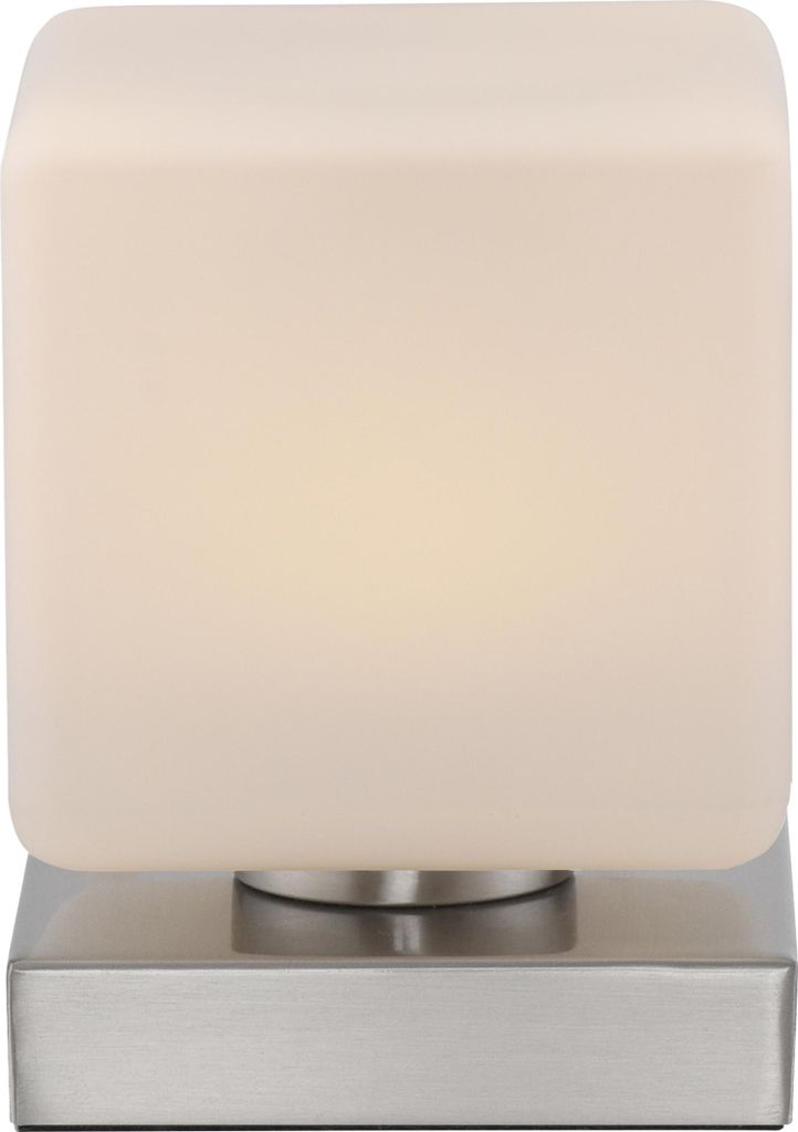 Paul Neuhaus Tischleuchte DADOA LBH 12x12x16 cm grau Tischlampe Klemmleuchte