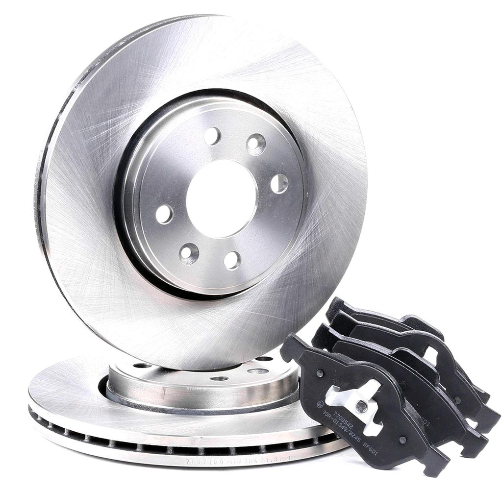 STARK Bremsen Set Vorne Bremsscheiben und Beläge für VW Golf IV Schrägheck (1J1) 280mm