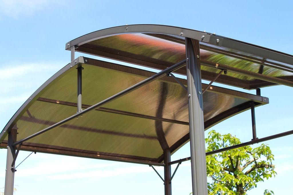 Leco Stegplatten zum Profi-Grillpavillon grau; 13888888