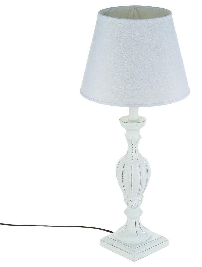 Renzo Tischleuchte Weiß 54,5 cm Produktbild 
