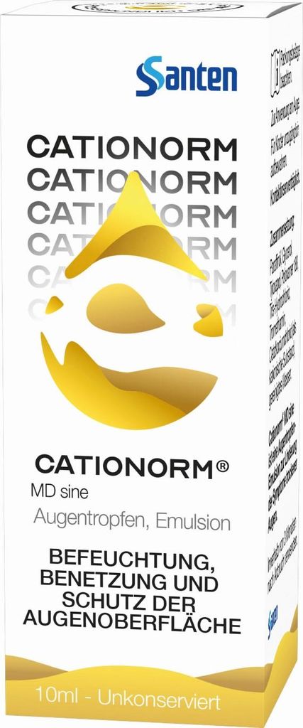 CATIONORM Augentropfen - Schutz bei Trockenen und/oder Produktbild 