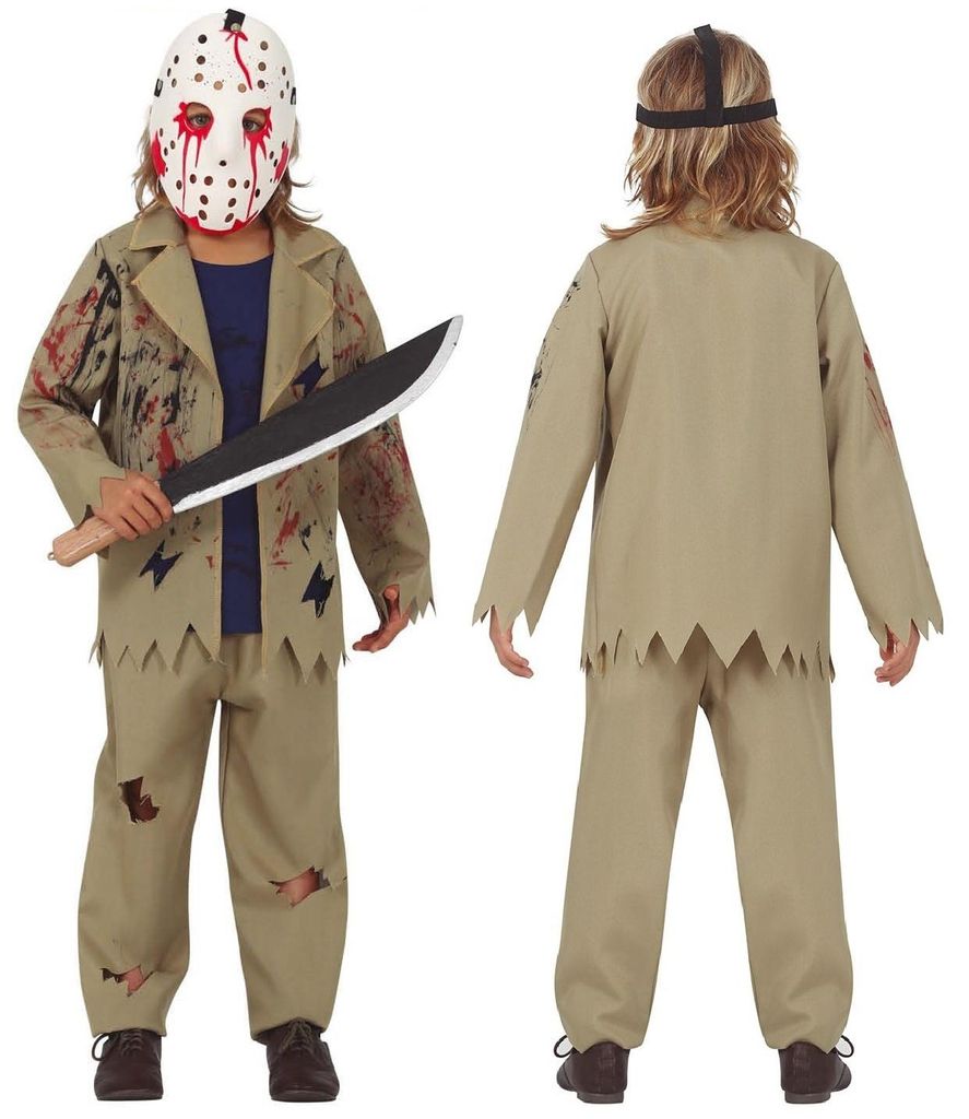 Halloween Serienmörder Kostüm 10-12 Jahre Produktbild 