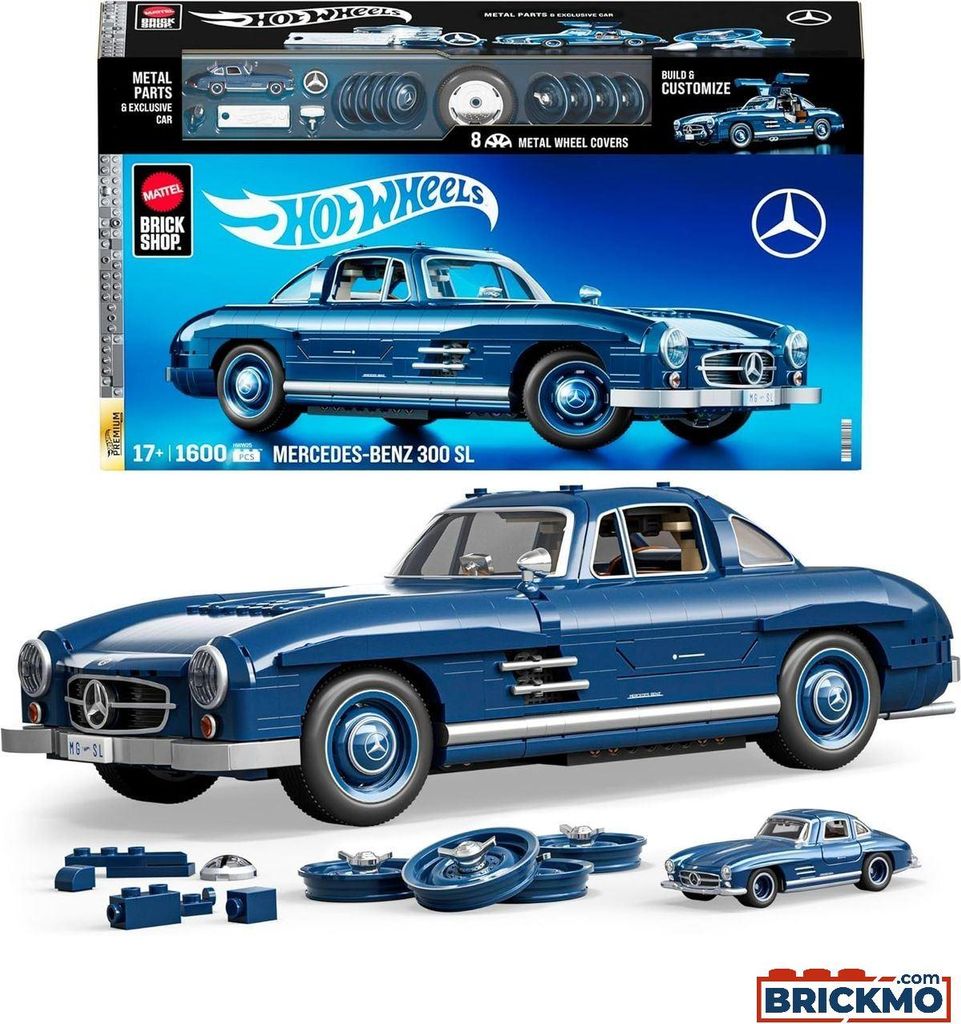 Hot Wheels HWW25, Stavebnica, 17 rok / roky, Plast, 1600 Obrázok produktu 