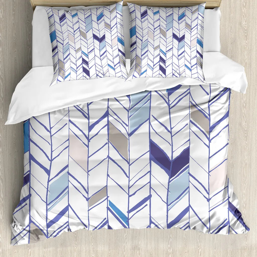NIGHT LARK - Piumino senza copripiumino - 10,5 Tog - Matrimoniale - Collezione Gingham - Biancheria da letto di lusso - Anallergico - Lavabile in lavatrice - Sabbia calda