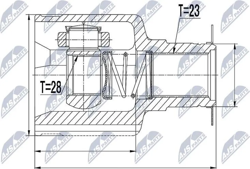 Kit de joints transmission haute résistance 391002615R Logan Sandero