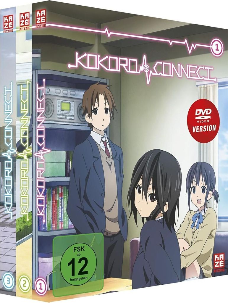 Kokoro Connect - Gesamtausgabe - Bundle Vol.1-3 - DVD