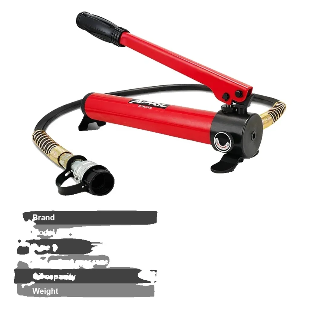 Pompe hydraulique pour maintenance industrielle 700 bars et 350cc