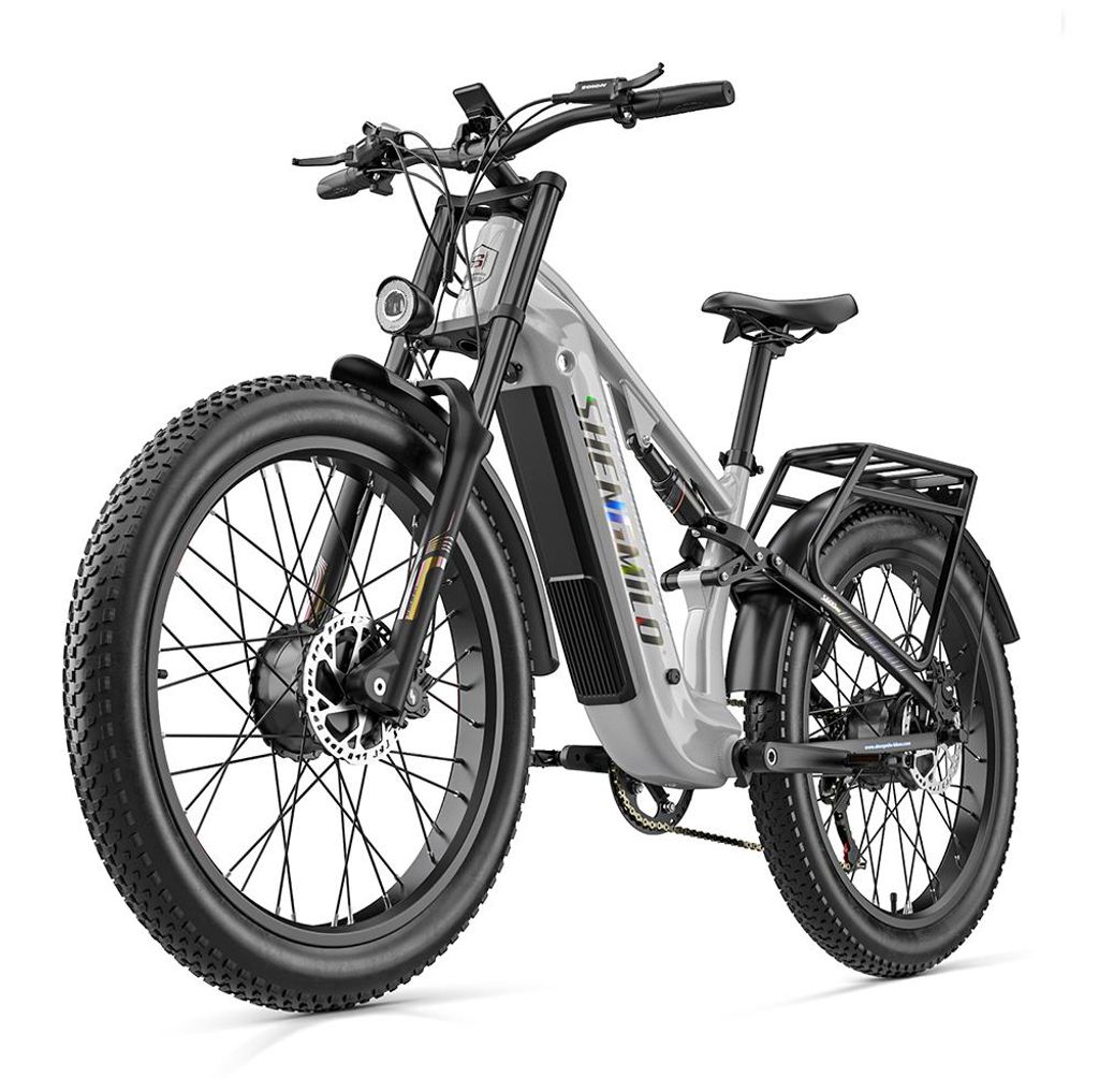 SHENGMILO S600 PRO, Dualmotor-Fettreifen-E-Bike, zwei Produktbild 