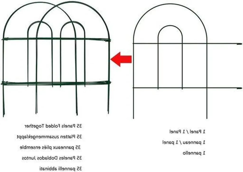 Protection anti-animaux pour jardin clôture métal fil de fer 18po x 50pi