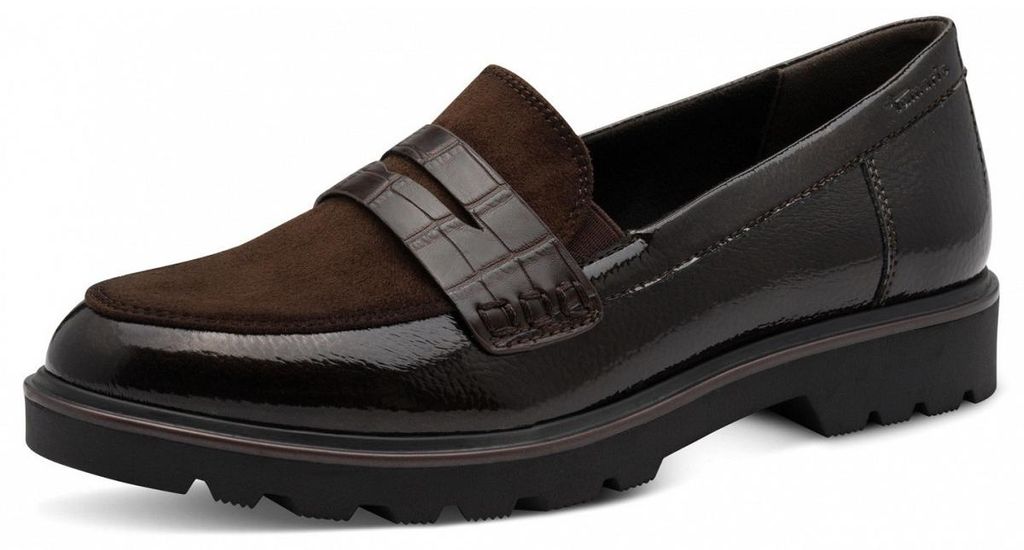 Tamaris Slipper Braun w rozmiarze 38 Zdjęcie produktu 
