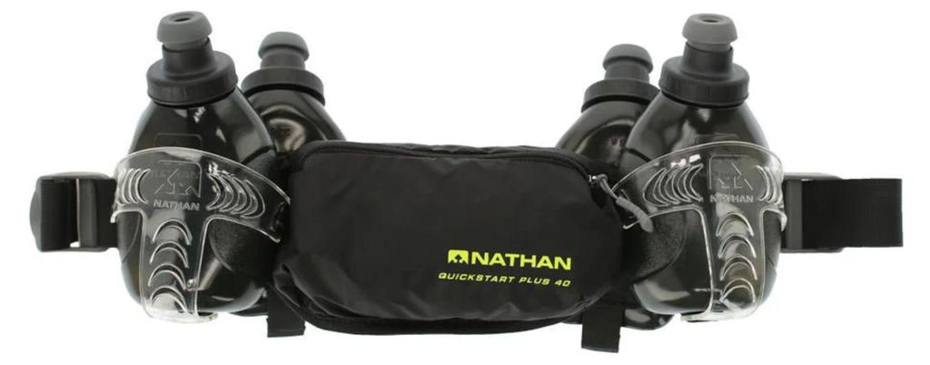 NATHAN Quick Start 40 (1,2L) Hydration Belt Black Black Produktbild 