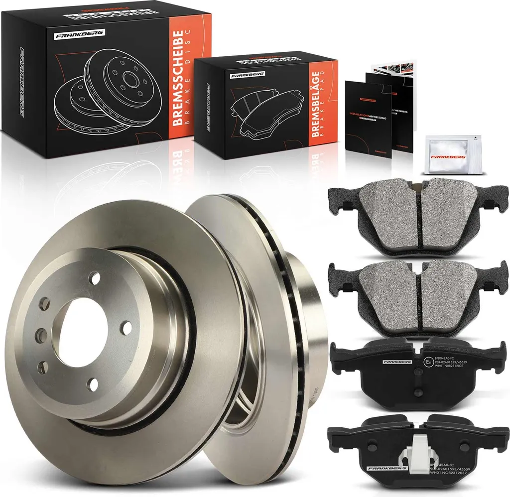 Kit disques et plaquettes de frein pour BMW E60 E61 essence et diesel