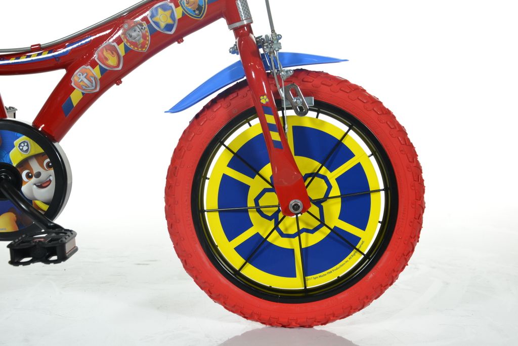 Paw Patrol 14 Zoll 24 cm Jungen Felgenbremse Rot Produktbild 5