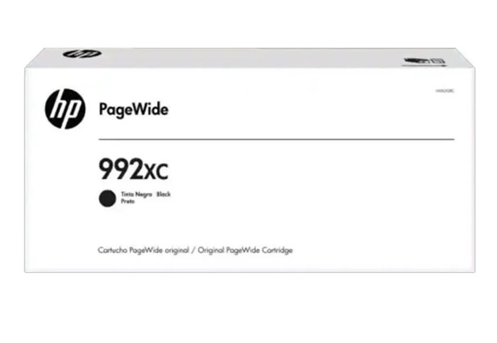 Cartouche d'Encre Noire HP 992XC PageWide pour Imprimante Pro Séries