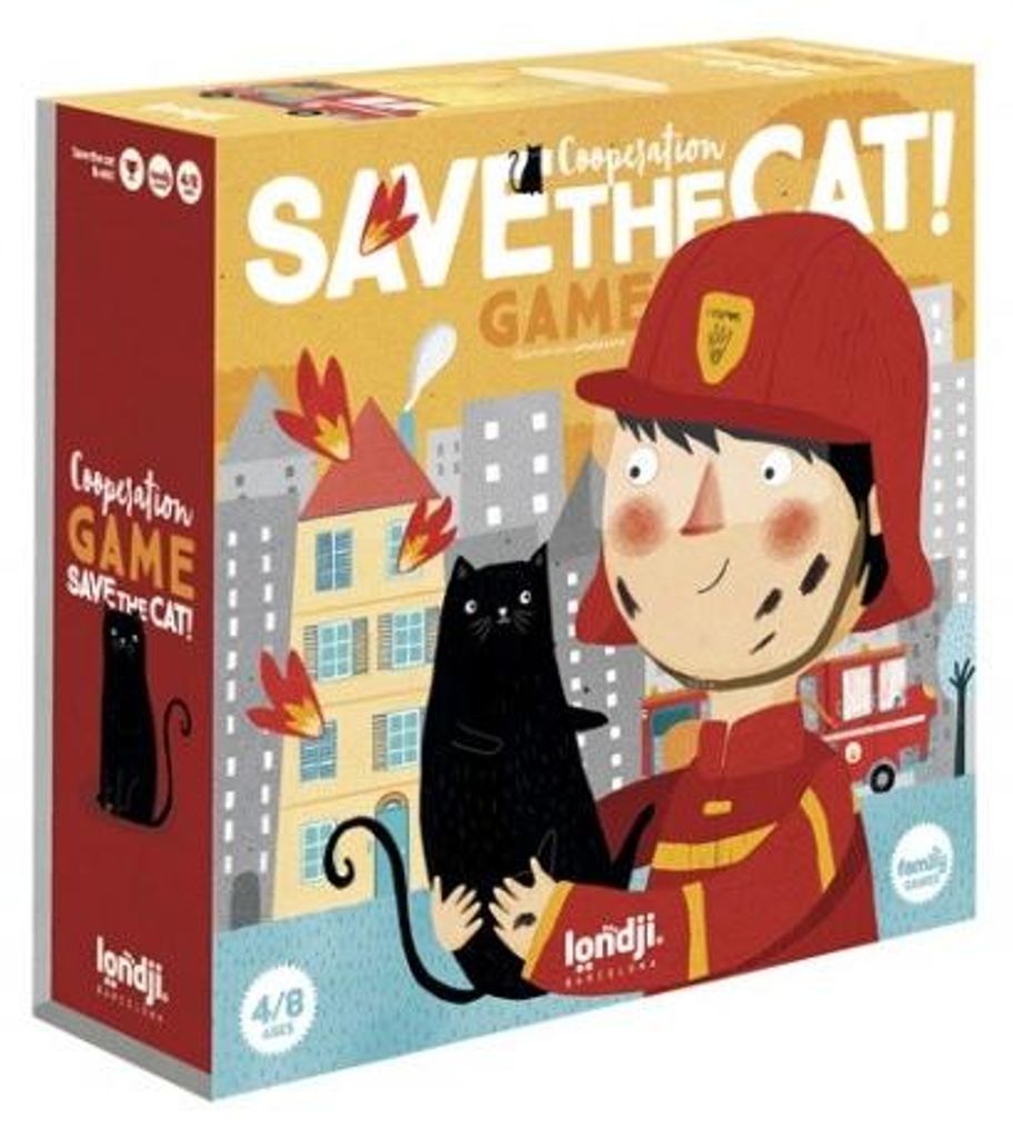 Londji kooperatives Spiel, Feuerwehrleute retten die Katze