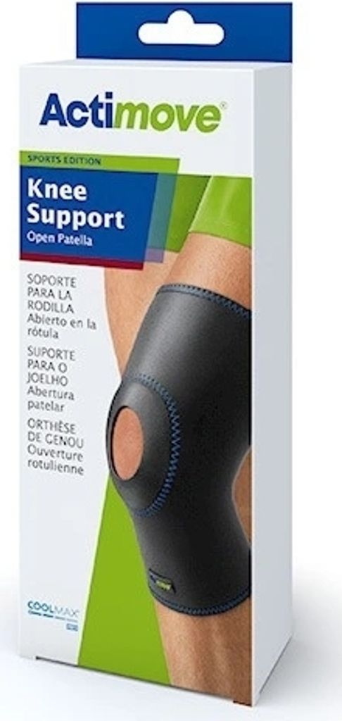 Aktimove, Čierna ortéza kolenného kĺbu, Veľkosť S Obrázok produktu 