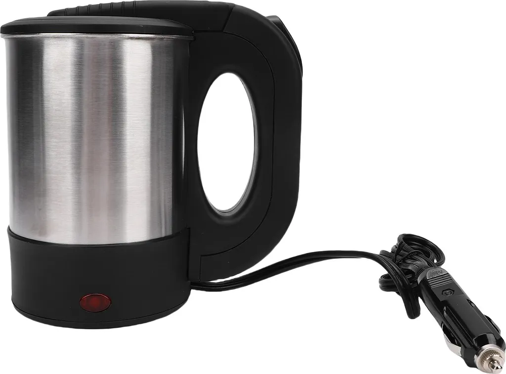 Bouilloire électrique 12V pour voiture en acier inoxydable de 500 ml - 2