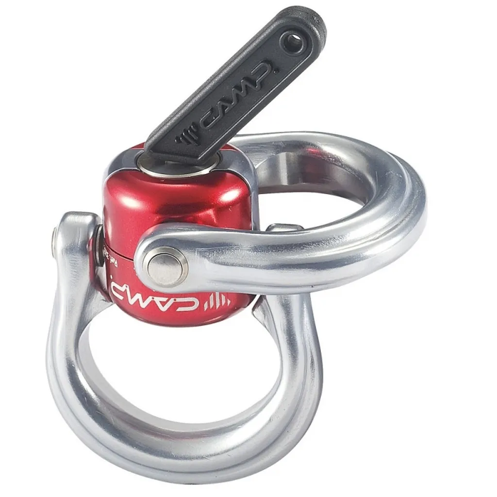 Émerillon de Cordage CAMP Enigma Argent pour Accès Difficiles - 4