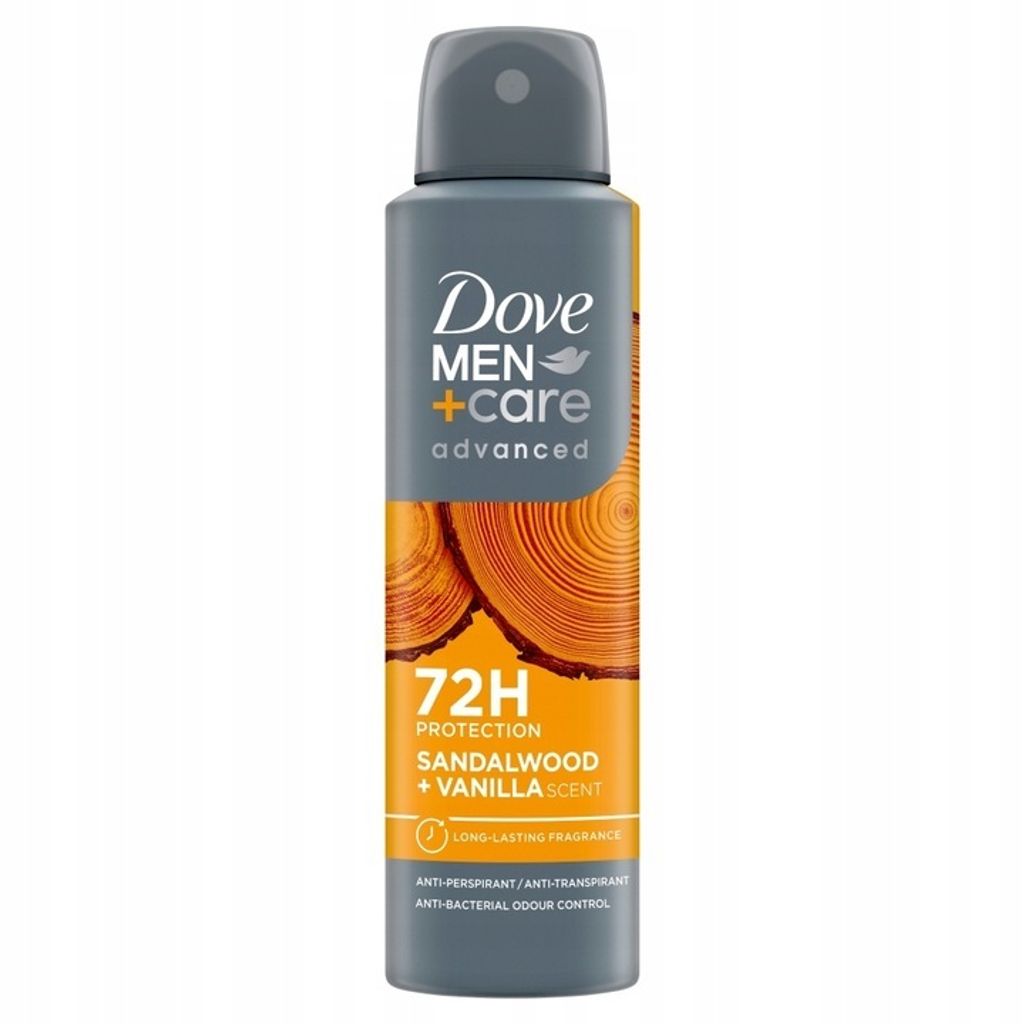 Dove Men+Care Advanced Sandalwood & Vanilla Spray Immagine del prodotto 