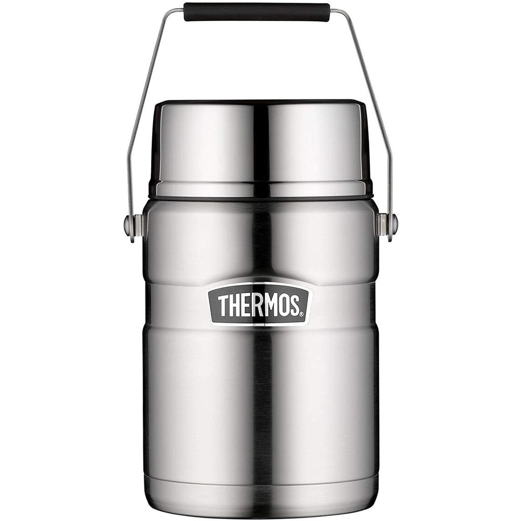 Thermosflasche aus Edelstahl - 0,5 oder 1 Liter - Hält 12 Std. warm