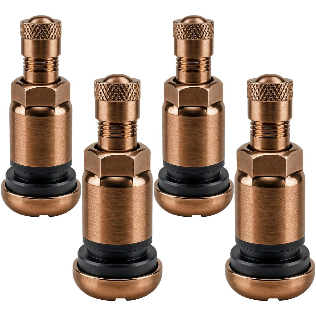 STIX 4x Metallventil Aluventil Braun - X1 Series Brown Produktbild 