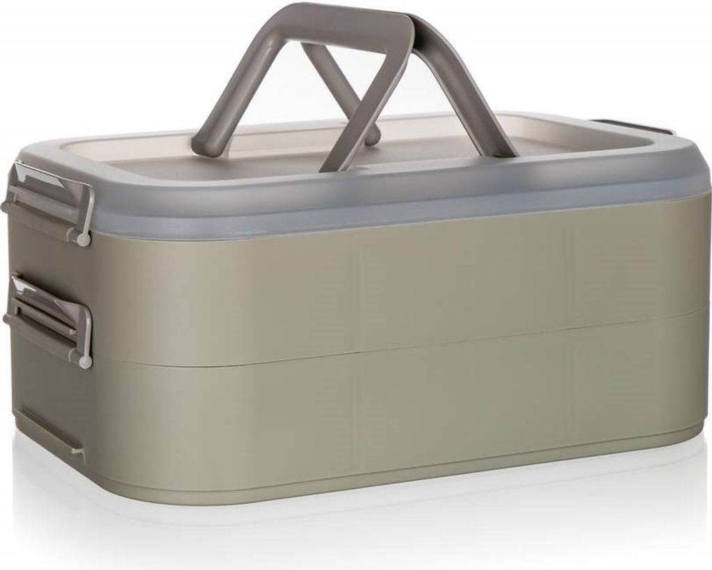 Boîte alimentaire PIKNIK DUO LATTE 40x28x18cm Image du produit 