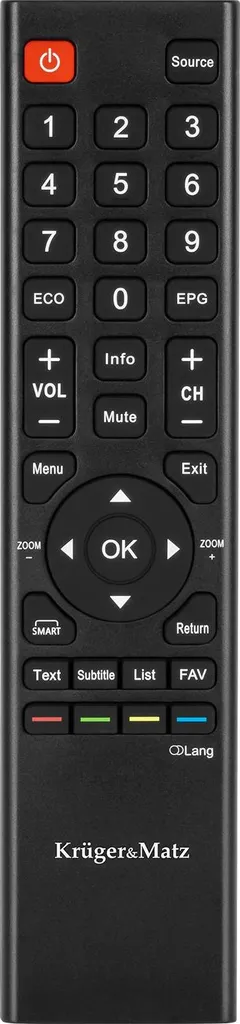 Télécommande de Remplacement pour TV Kruger & Matz KM0232T KM0222FHD