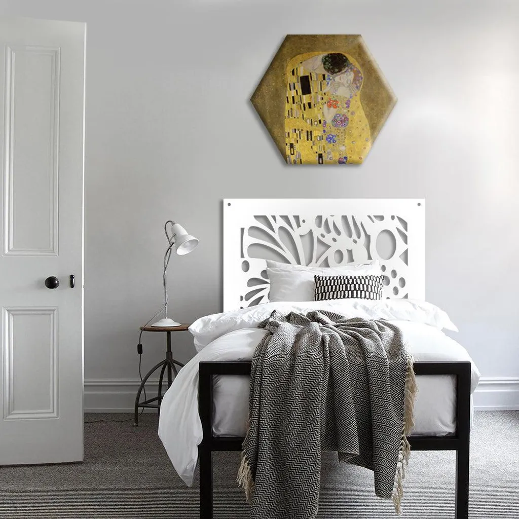 Butterfly Pannello PVC Traforato 73x73 Bianco - Decora con Amore