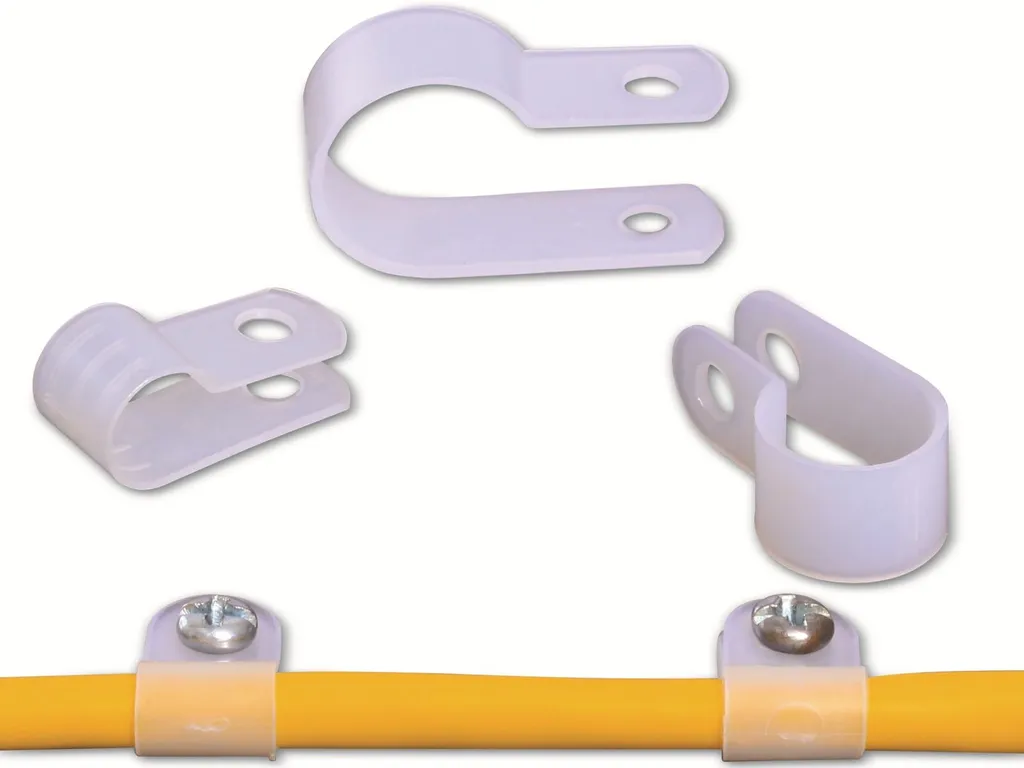 Collier de serrage Quadrios 22CA151 Ø19mm max pour fixation murale - 3