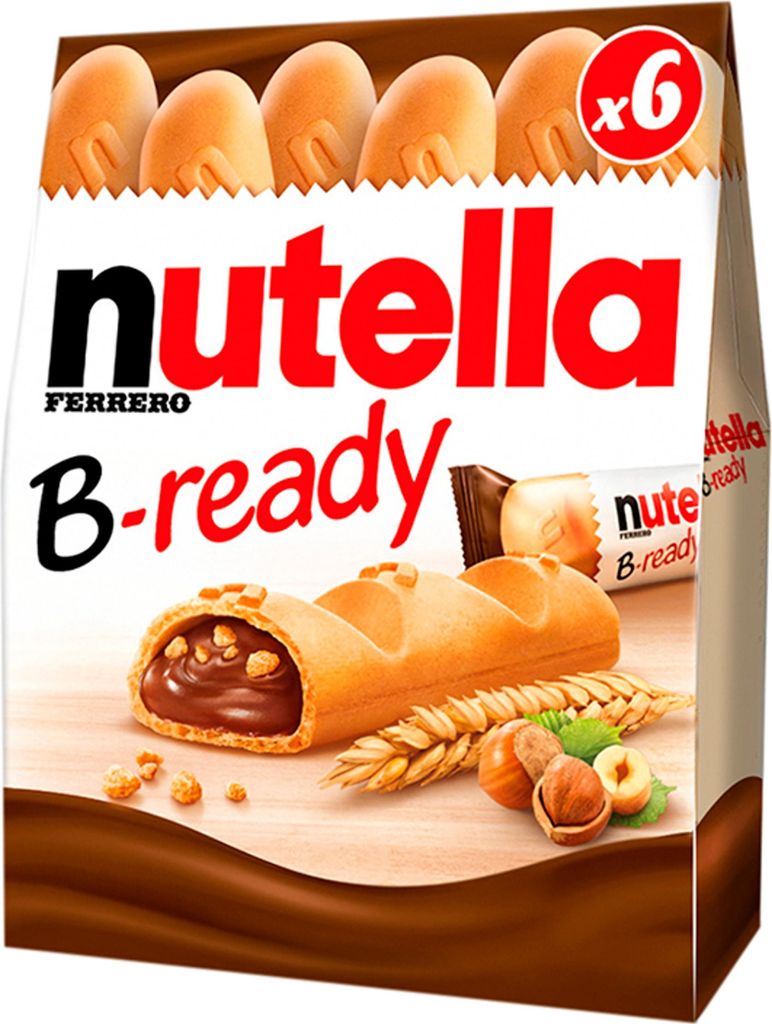 Ferrero Nutella B-Ready, Čokoládové pochutiny, Ďalší, 132 Obrázok produktu 