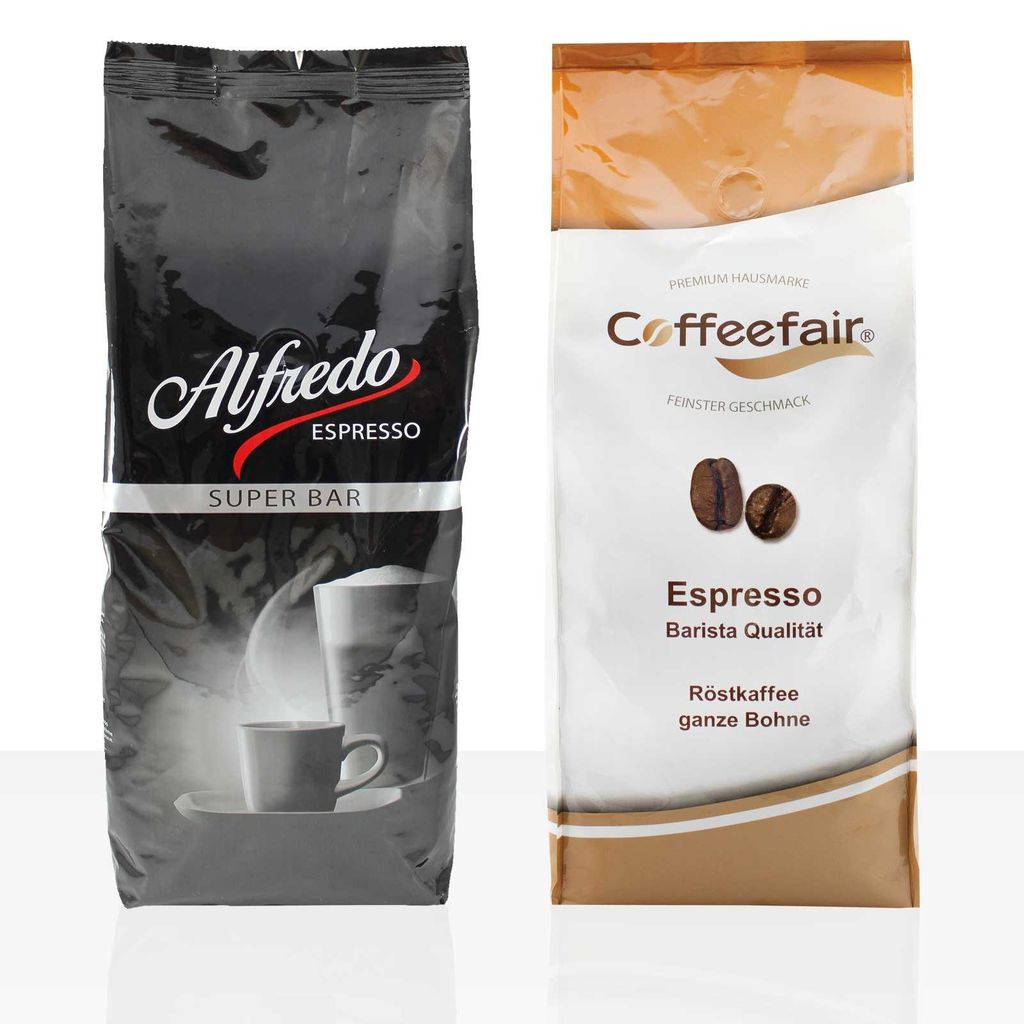 Darboven Alfredo Espresso Super Bar 6 x 1kg + Coffeefair Produktbild 