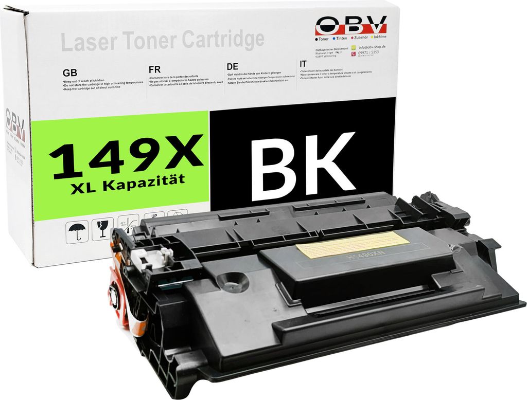 OBV Toner für HP 149X LaserJet Pro 4001 4002 4003 4004 MFP Produktbild 