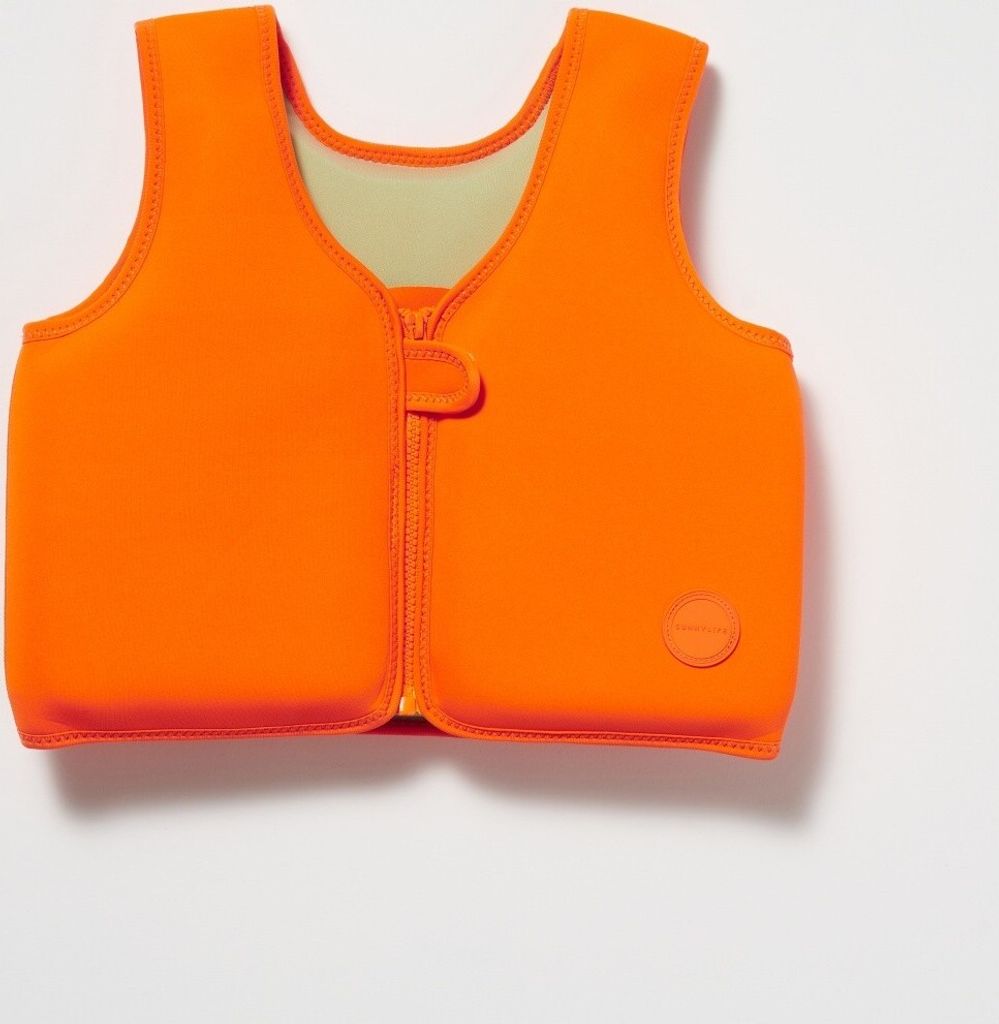 Kinder Swimtime Schwimmweste Sonny die Meereskreatur Neon Produktbild 3